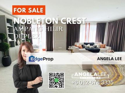 Ampang Hilir Nobleton Crest Duplex for Sale, Kuala Lumpur, Taman U-Thant