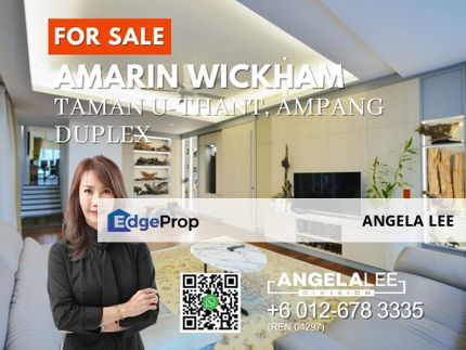 Taman U-Thant Amarin Wickham Corner Duplex for Sale, Kuala Lumpur, Taman U-Thant