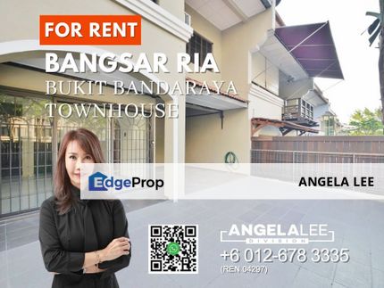 Bangsar Ria at Bukit Bandaraya 3-Storey Upper Unit Townhouse, Kuala Lumpur, Bangsar