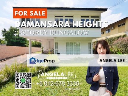 Damansara Heights 2-Storey Bungalow for Sale, Kuala Lumpur, Damansara Heights