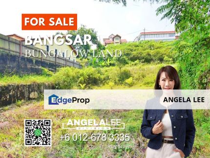 Bangsar Bungalow Land 13200sf For Sale, Kuala Lumpur, Bangsar