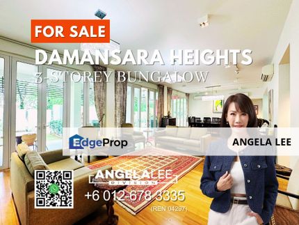 Damansara Heights Individually Designed 3-Storey Bungalow for Sale, Kuala Lumpur, Damansara Heights