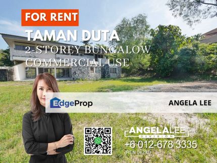 Taman Duta, Bukit Tunku 2-Storey Commercial Use Bungalow for Rent, Kuala Lumpur, Taman Duta