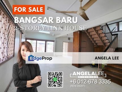 Bangsar Baru Jalan Telawi 2-Storey Link End-Lot with side Land, Kuala Lumpur, Bangsar