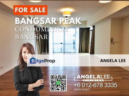 Bangsar Peak Condominium 2950sf for Sale, Kuala Lumpur, Bangsar