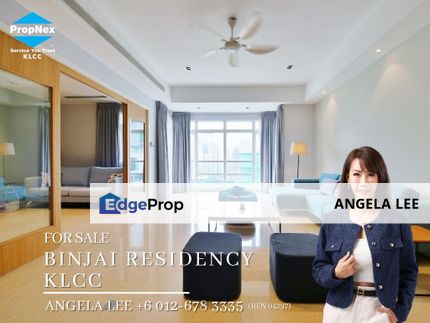 KLCC Binjai Residency 2208sf KLCC View for Sale, Kuala Lumpur, KLCC