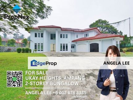 Ampang ukay Heights 2-Storey Bungalow for Sale, Selangor, Ampang