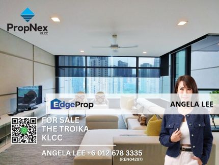 KLCC The Troika Condo 2,347sf 3+1 Bedroom for Sale, Kuala Lumpur, KL City