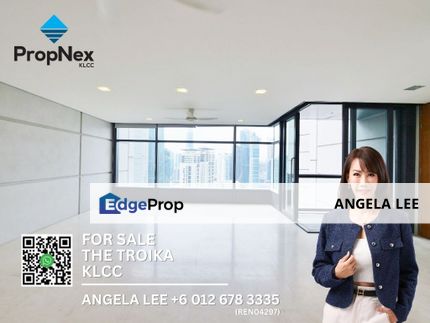 KLCC The Troika 2,435sf High Floor for Sale, Kuala Lumpur, KL City