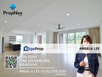Bangsar One Menerung Condominium for Rent, Kuala Lumpur, Bangsar