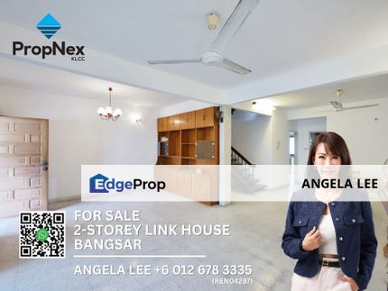 Bangsar Baru 2-Storey Link House for Sale, Kuala Lumpur, Bangsar