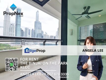 KLCC The Binjai on the Park 2226sf 4-Bedroom , Kuala Lumpur, KLCC
