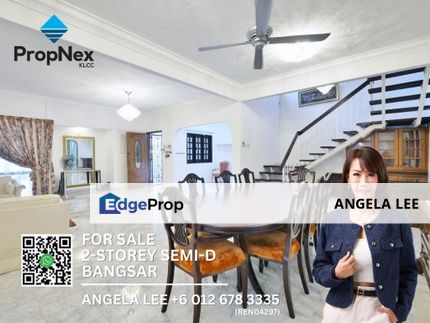 Bangsar Baru 2-Storey Renovated Semi-Detached House for Sale, Kuala Lumpur, Bangsar
