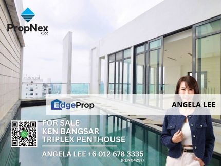 Ken Bangsar Triplex Penthouse with Private Swimming Pool for Sale, Kuala Lumpur, Bangsar