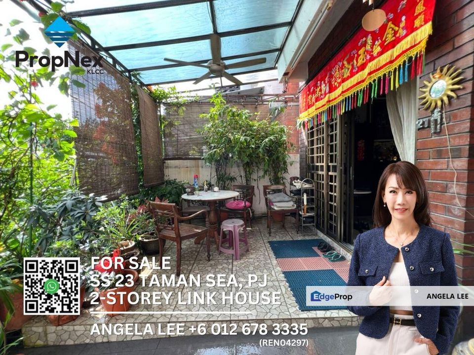 2-Storey Link House for Sale @ Taman SEA SS23, Petaling Jaya, Selangor, Petaling Jaya