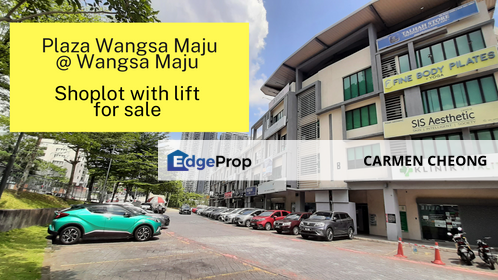 4 Storey Shop at Plaza Wangsa Maju, Seksyen 10, Wangsa Maju For Sale, Kuala Lumpur, Wangsa Maju