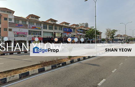 3Sty Shoplot Facing Road Raja Uda Butterworth, Penang, Raja Uda