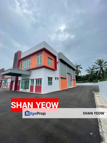 1.5 Detached Factory Juru Near Science Park For Rent, Penang, Bukit Mertajam