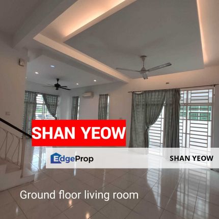 Double Storey Semi Detached House Taman Cendana Permai For Rent Juru , Penang, Juru