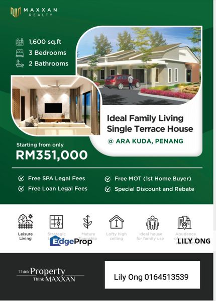 New Project Taman Ara Suria 2,Ara kuda, Penang, Penang, Tasek Gelugor