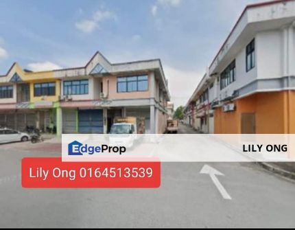 Double Storey Shoplot End lot in Alms, Penang, Alma