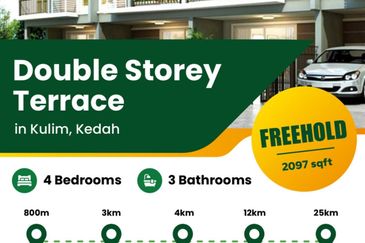 Double Storey  Terrace In Kulim