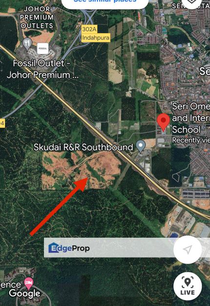 Strategic location land for Sale , Johor, Senai