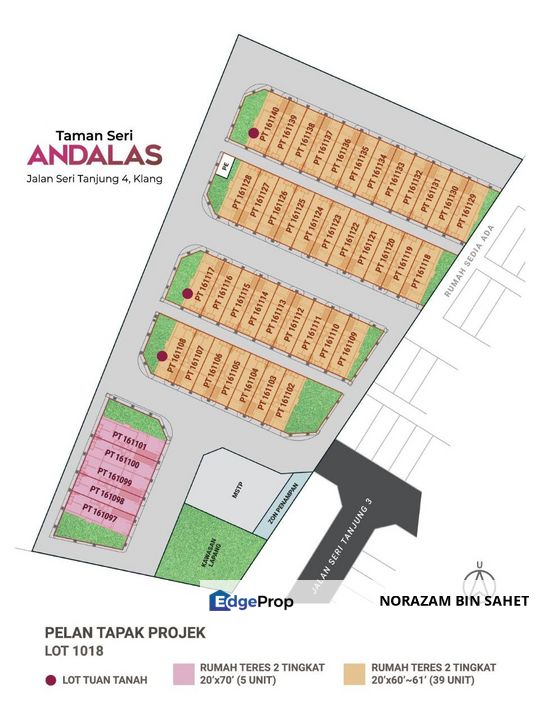 TAMAN SRI ANDALAS KLANG SELANGOR FREEHOLD 2 STOREY TERRACE FOR SALE, Selangor, Klang