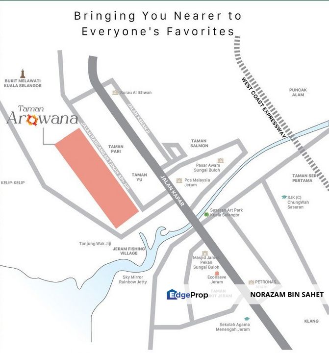 TAMAN AROWANA JERAM KUALA SELANGOR SINGLE STOREY TERRACE FOR SALE , Selangor, Jeram