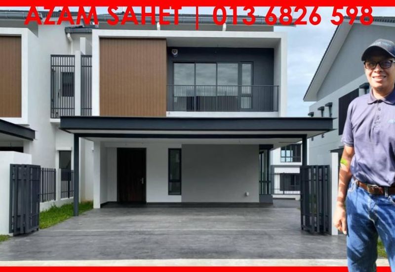 FOR SALE 3 STOREY SEMI D PARK VILLAS, TRILLIA BUKIT JELUTONG SHAH ALAM