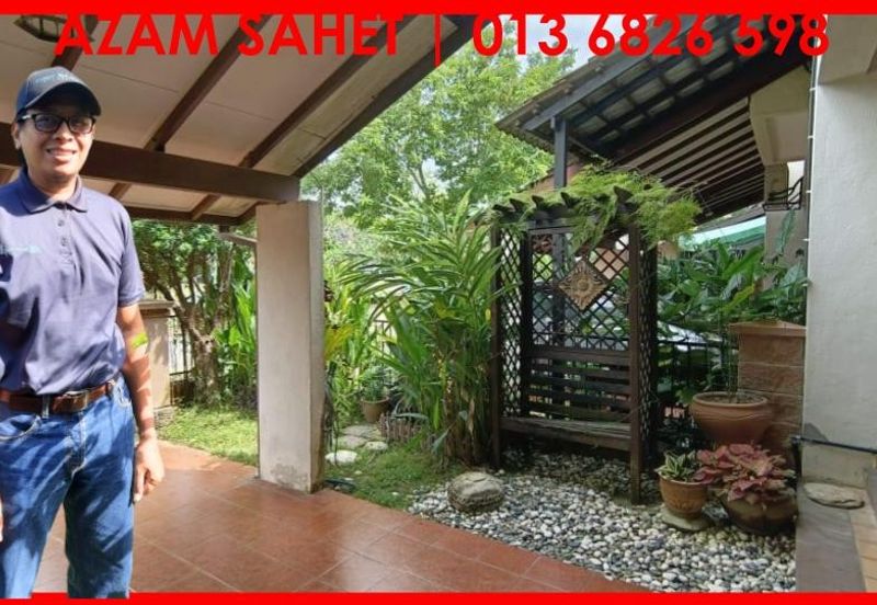 JALAN BIRAI BUKIT JELUTONG SHAH ALAM SELANGOR FREEHOLD 2 STOREY SUPERLINK TERRACE FOR SALE