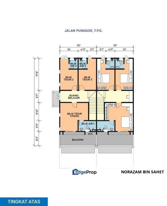 TAMAN BENTARA TELOK PANGLIMA GARANG TERES 2 TINGKAT MURAH UNTUK DIJUAL, Selangor, Telok Panglima Garang