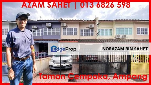 TAMAN CEMPAKA AMPANG SELANGOR RENOVATED 2 STOREY TERRACE FOR SALE, Selangor, Ampang