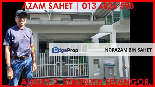 ALBURY 2 MAHKOTA HILLS SEMENYIH SELANGOR 2 STOREY TERRACE FOR SALE, Selangor, Semenyih