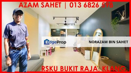 SERULING APARTMENT RUMAH SELANGOR KU RSKU BANDAR BUKIT RAJA KLANG SELANGOR FREEHOLD FOR SALE, Selangor, Klang