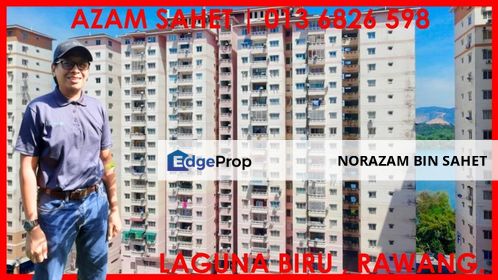 LAGUNA BIRU KUNDANG RAWANG SELANGOR BUMI LOT APARTMENT TASIK BIRU FOR SALE, Selangor, Rawang