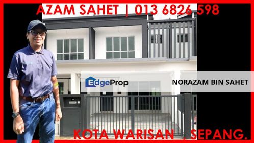 TAMAN WARISAN HIJAUAN KOTA WARISAN SEPANG SELANGOR 2 STOREY TERRACE FOR SALE, Selangor, Sepang