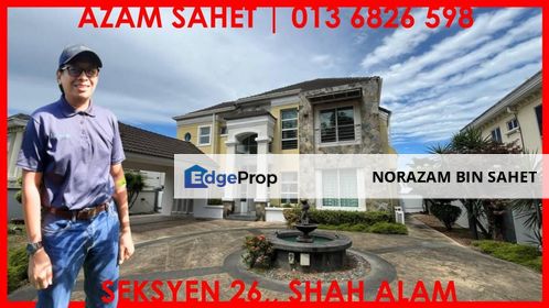 BUKIT HIJAUAN SEKSYEN 26 SHAH ALAM SELANGOR 2 STOREY BUNGALOW FOR SALE, Selangor, Shah Alam
