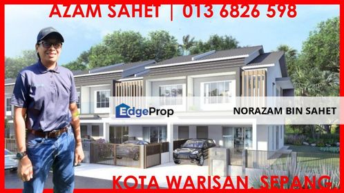 TAMAN WARISAN HIJAUAN KOTA WARISAN SEPANG SELANGOR NEW 2 STOREY TERRACE FOR SALE, Selangor, Sepang