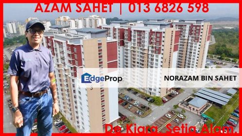 SETIA ALAM SEKSYEN U13 SHAH ALAM SELANGOR FREEHOLD PANGSAPURI DE KIARA RSKU FOR SALE, Selangor, Setia Alam/Alam Nusantara