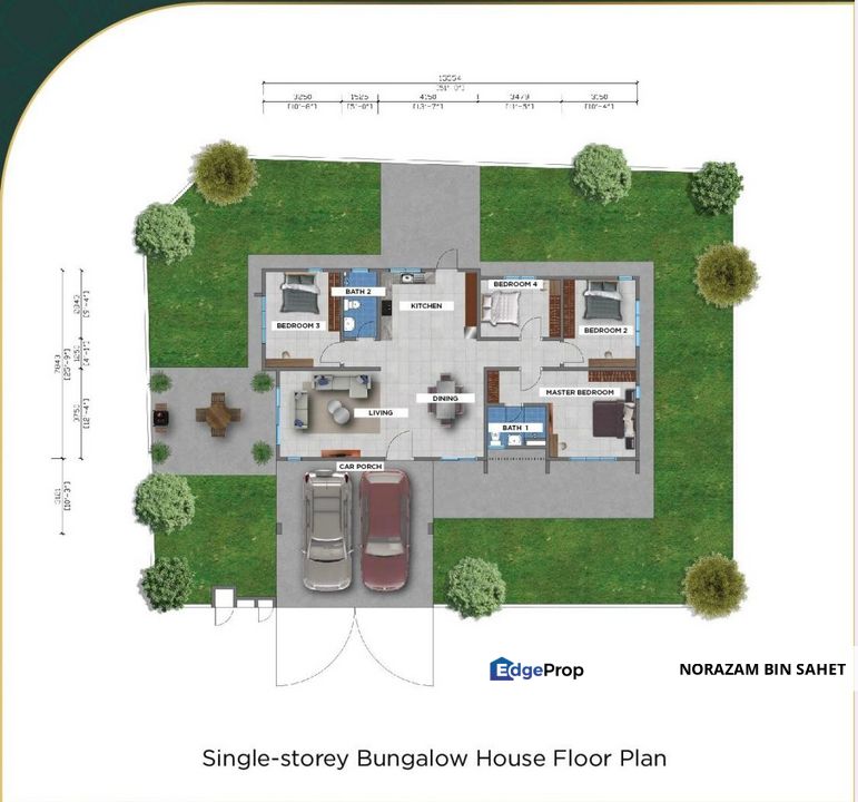 Taman Langat Utama 2 Bukit Changgang, Banting Banglo Setingkat For Sale, Selangor, Banting