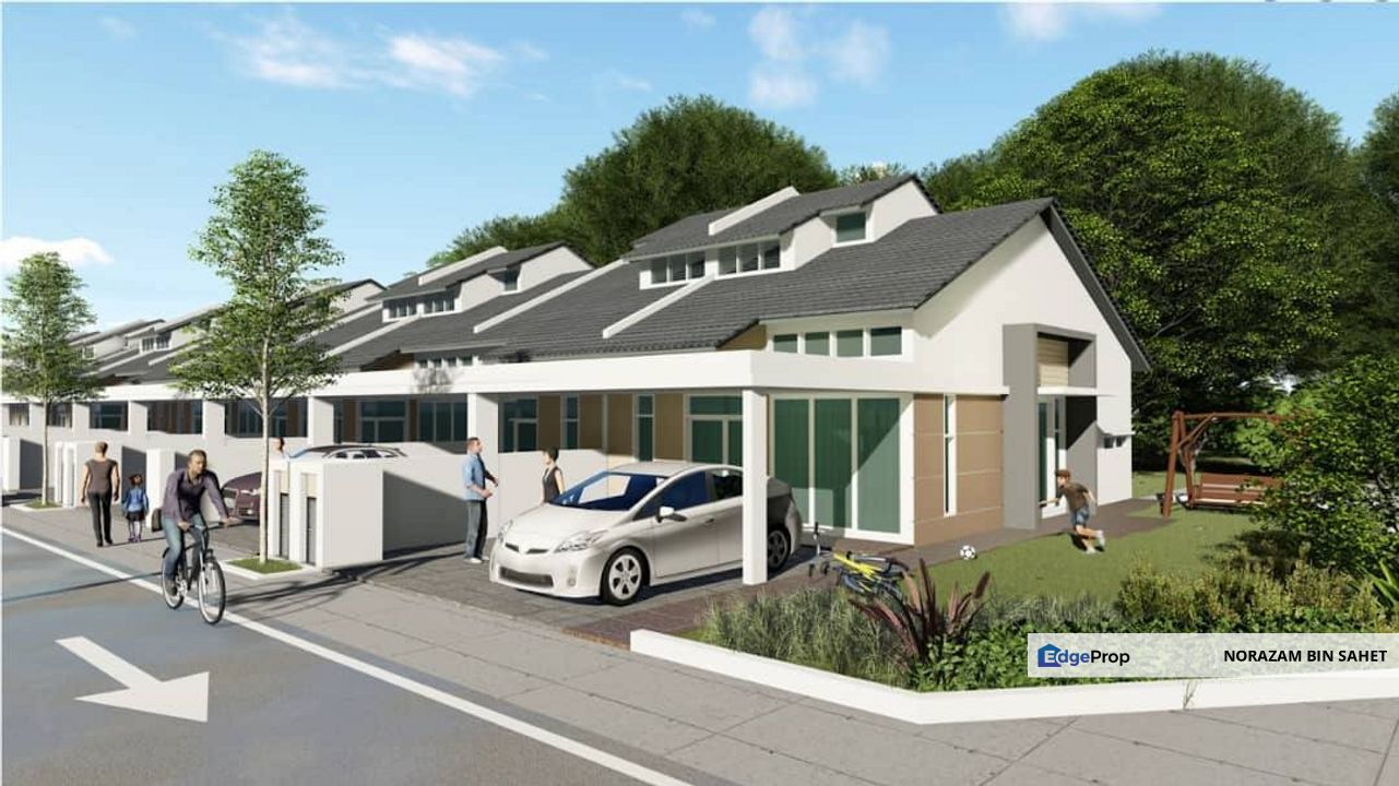 TAMAN PEREPAT INDAH JALAN KAIT KAPAR SELANGOR SINGLE STOREY TERRACE FOR SALE, Selangor, Kapar 