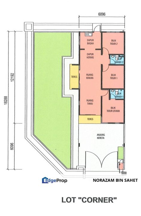 TAMAN PEREPAT INDAH JALAN KAIT KAPAR SELANGOR SINGLE STOREY TERRACE FOR SALE, Selangor, Kapar 