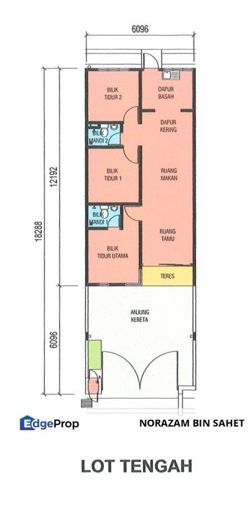 TAMAN PEREPAT INDAH JALAN KAIT KAPAR SELANGOR SINGLE STOREY TERRACE FOR SALE, Selangor, Kapar 