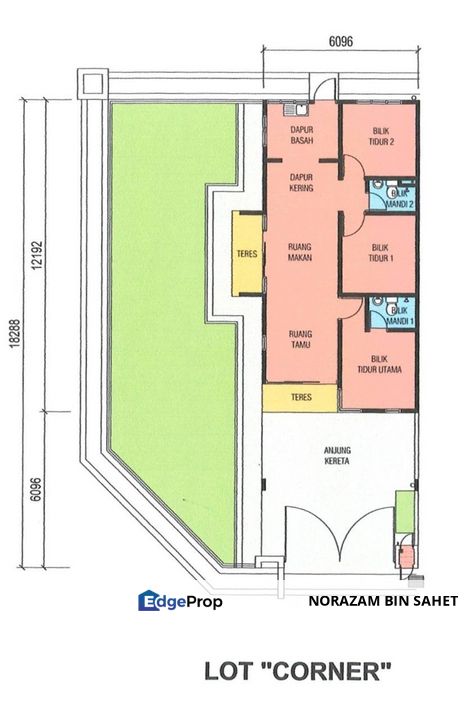 TAMAN PEREPAT INDAH JALAN KAIT KAPAR SELANGOR SINGLE STOREY TERRACE FOR SALE, Selangor, Kapar 