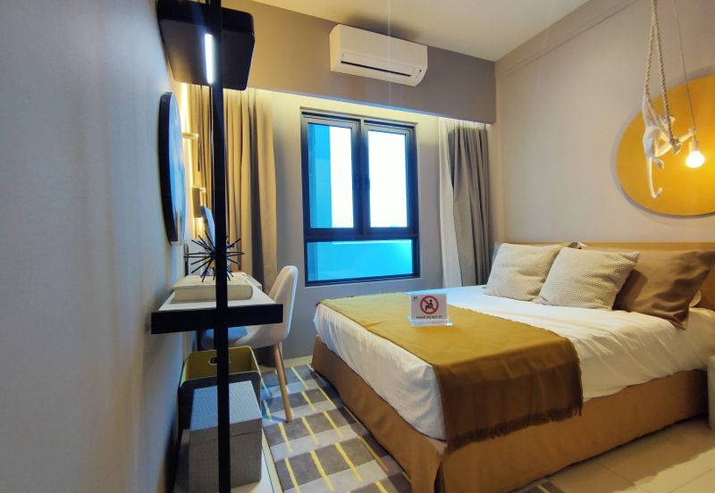 New Sky View Condo Beside LRT | Low Density Nice Facility