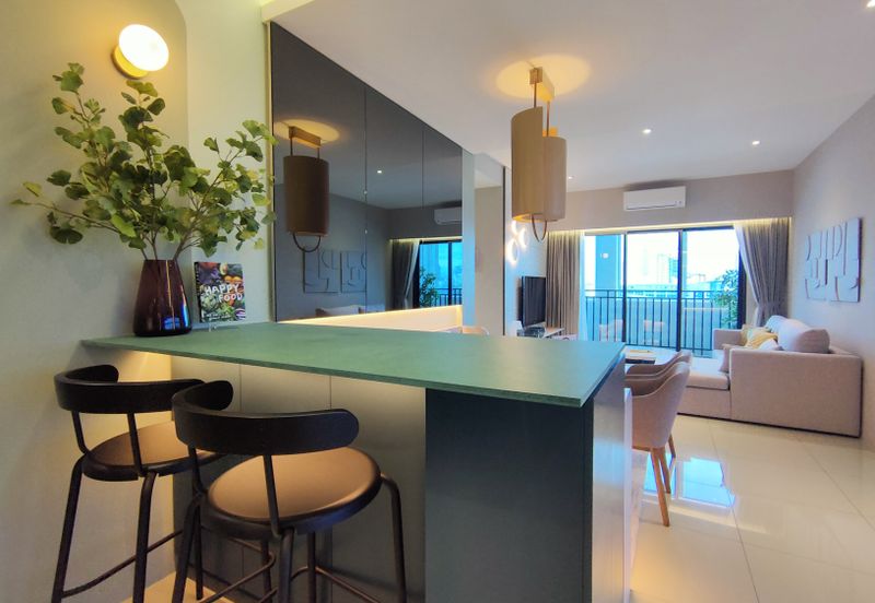 New Sky View Condo Beside LRT | Low Density Nice Facility