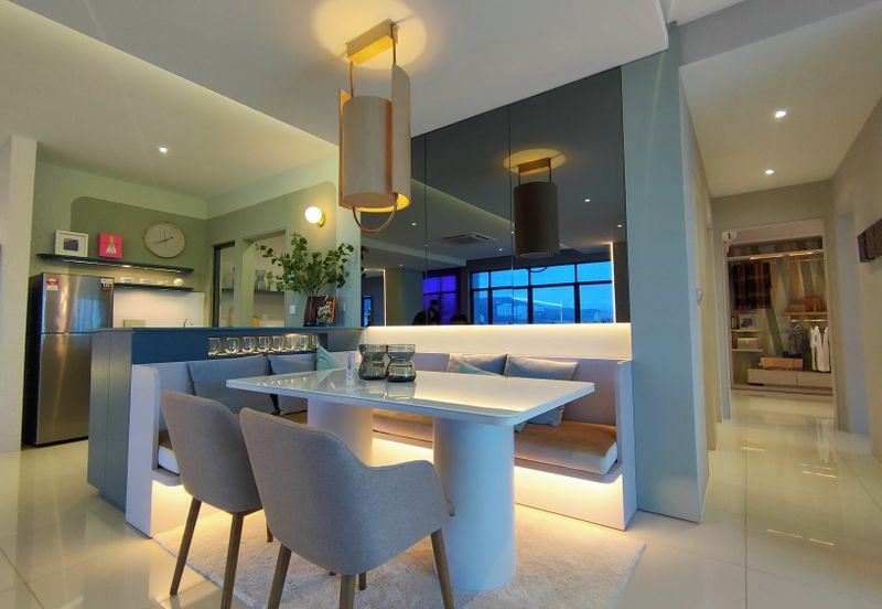 New Luxury 3 Room Freehold Kepong Condo, Free 2 Side by Side Carpark , Free Furnished