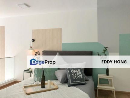 FULLY FURNISHED 4KM KLCC NEAR LRT BESIDE SHOPPING MALL AIRBNB 8% ROI, Kuala Lumpur, KL City