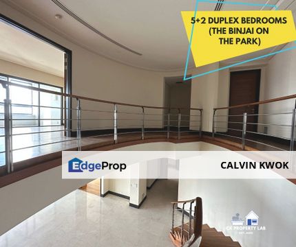 Binjai On The Park. Duplex Layout, 5+2 Bedrooms, Kuala Lumpur, KLCC